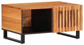 Tömör akácfa dohányzóasztal 80 x 51 x 40 cm