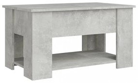 betonszürke szerelt fa dohányzóasztal 79x49x41 cm