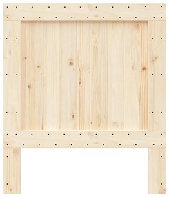 tömör fenyőfa fejtámla 90 x 104 cm