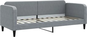 vidaXL világosszürke szövet kanapéágy keret 80 x 200 cm