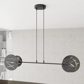 Emibig modern függeszték xotic fekete emi1411/2