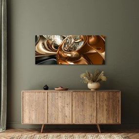 Absztrakciós kép (120x50 cm)