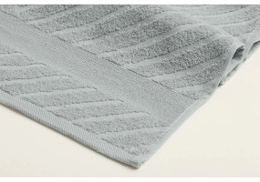 Sárga-szürke frottír pamut törölköző szett 4 db-os 50x90 cm – Foutastic