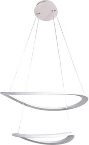 LED csillár kábelen CASHMERE LED/75W/230V átm. 59,5 bézs