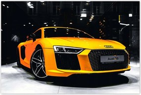 Poszterek 120x80 Sárga Audi R8