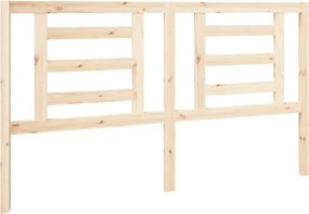 vidaXL tömör fenyőfa ágyfejtámla 166 x 4 x 100 cm