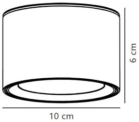 Nordlux - LED dimmelhető spotlámpa FALLON LED/5,5W/230V fehér
