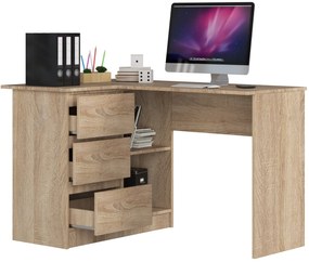 Sarok PC asztal Bodhi (szonoma tölgy) (B). Akció -17%. 1068800