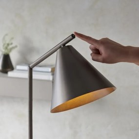 Endon 102895 - Állólámpa CAPE 1xE27/10W/230V bronz