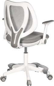 Gyermek szék, magasságállítható, szürke hálós, KA-C806 GREY