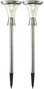 Turin 2 db kültéri napelemes LED lámpa, magasság 47 cm - Star Trading