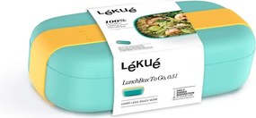 Osztott uzsonnás doboz To Go – Lékué