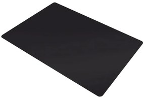 Szék alatti fekete műanyag szőnyeg 100 x 140 cm