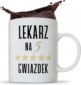 Orvos Bögre 5 Csillagos, fényképes nyomattal