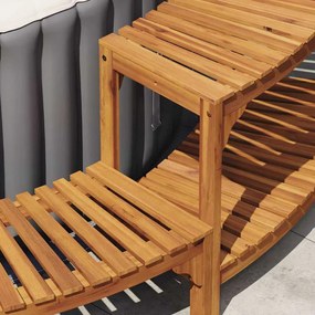 Jakuzzi Környezet Barna Ø275 x 55,5 cm Tömör Akácfa