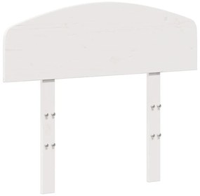 fehér tömör fenyőfa fejtámla 90 cm