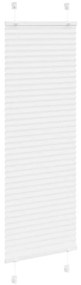 pliszírozott redőny Fehér 45x100 cm szövetszélesség 44,4 cm