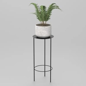 Virágállvány 70x32 cm fekete