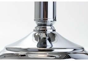 Brilagi - BANK OFFICE asztali lámpa 1xE27/60W/230V króm-fehér