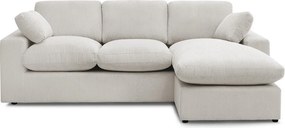 Bézs kordbársony sarokkanapé Belair – Bobochic Paris