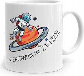 Ajándék Bögre A Vezetőnek Nem Ebből A Földből, fényképes nyomattal