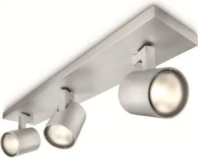 Philips 53093/48/12 - LED RGBW dimmelhető spotlámpa RUNNER 3xGU10/6W/230V króm+távirányító
