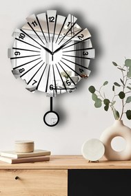 Vlnt111Gu ezüst MDF-akril falióra, 39 x 50 cm