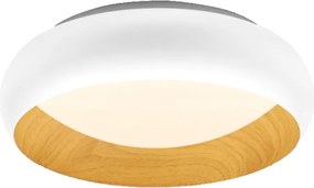 Osram - dimmelhető LED mennyezeti lámpa ORBIS LIVIA LED/16W/230V átm. 30 cm fehér/barna