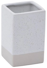 Krémszínű kerámia fogkefetartó pohár Careli – Kave Home