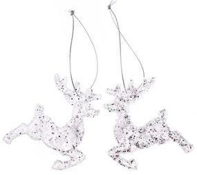 Műanyag karácsonyfadísz készlet 2 db-os 7 cm – Dakls