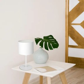 Asztali lámpa ARDEN 1xE27/60W/230V á. 18 cm fehér