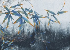 Kép - bambusz a falon (70x50 cm)