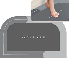 Fürdőszobai Gyorsan Száradó Csúszásgátló Fürdőszobai Nedvszívó Szőnyeg 40*60cm