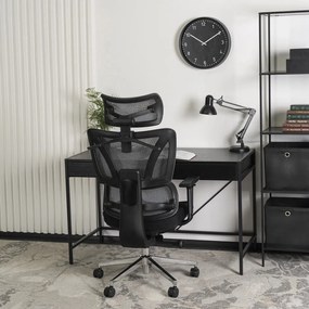 Irodai Forgószék Fekete Színben. DELSIN