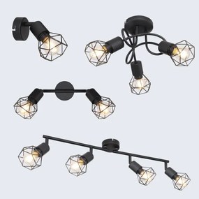 Brilagi - Spotlámpa CAGE 2xE14/40W/230V