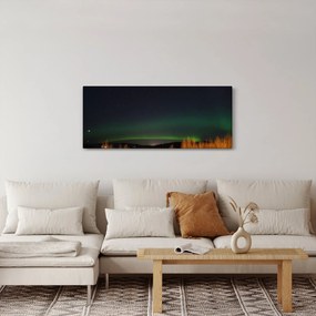 Északi fények képe (120x50 cm)