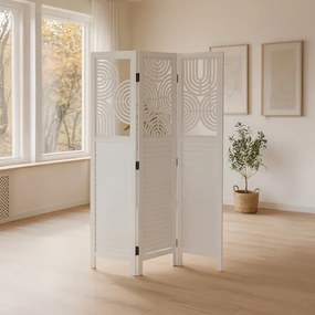 Fehér Fa Paraván. EF-L175 WT
