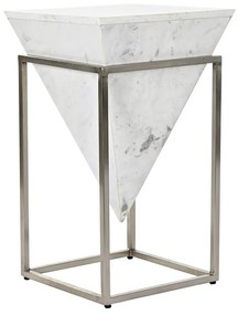 PIRAMIDE design márvány lerakóasztal - 60cm