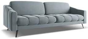 Világoskék bársony kanapé 238 cm Nalu – Makamii