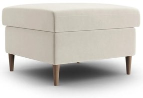 Bézs bársony lábtartó Kyoto – Cosmopolitan Design