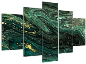 Kép - Zöld márvány (150x105 cm)