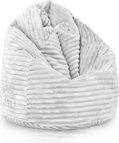 Babzsák Bag Sako XL csíkos TiaHome - Fehér