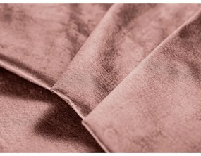 Luca rózsaszín kinyitható bársonykanapé - Milo Casa