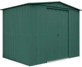 fém kerti ház GLOBEL 86 ZÖLT + napfénytető LG2503