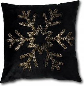 Karácsonyi velúrszerű párnahuzat