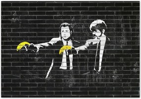 Fotótapéta flizelina 312x219 Banksy Banana Fiction