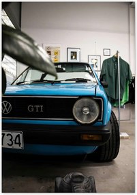 Poszterek 70x100 Volkswagen Golf Egyes 1