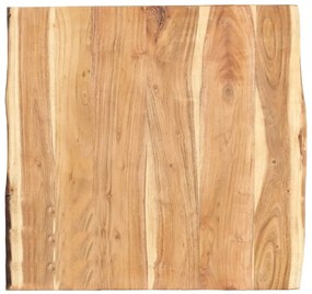 tömör akácfa asztallap 58 x (50-60) x 3,8 cm