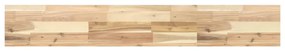 tömör akácfa téglalap alakú asztallap 140 x 20 x 4 cm