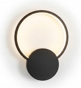 Horoz Beltéri Led fali lámpa Forever-w 7W 400lm 4000K Fekete